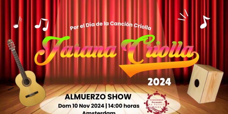 Invitación: Jarana Criolla 10 Nov.-Amsterdam